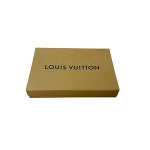 Louis Vuitton Authentic Empty Gift Box Women's One Size Yellow Tissue Paper Logo